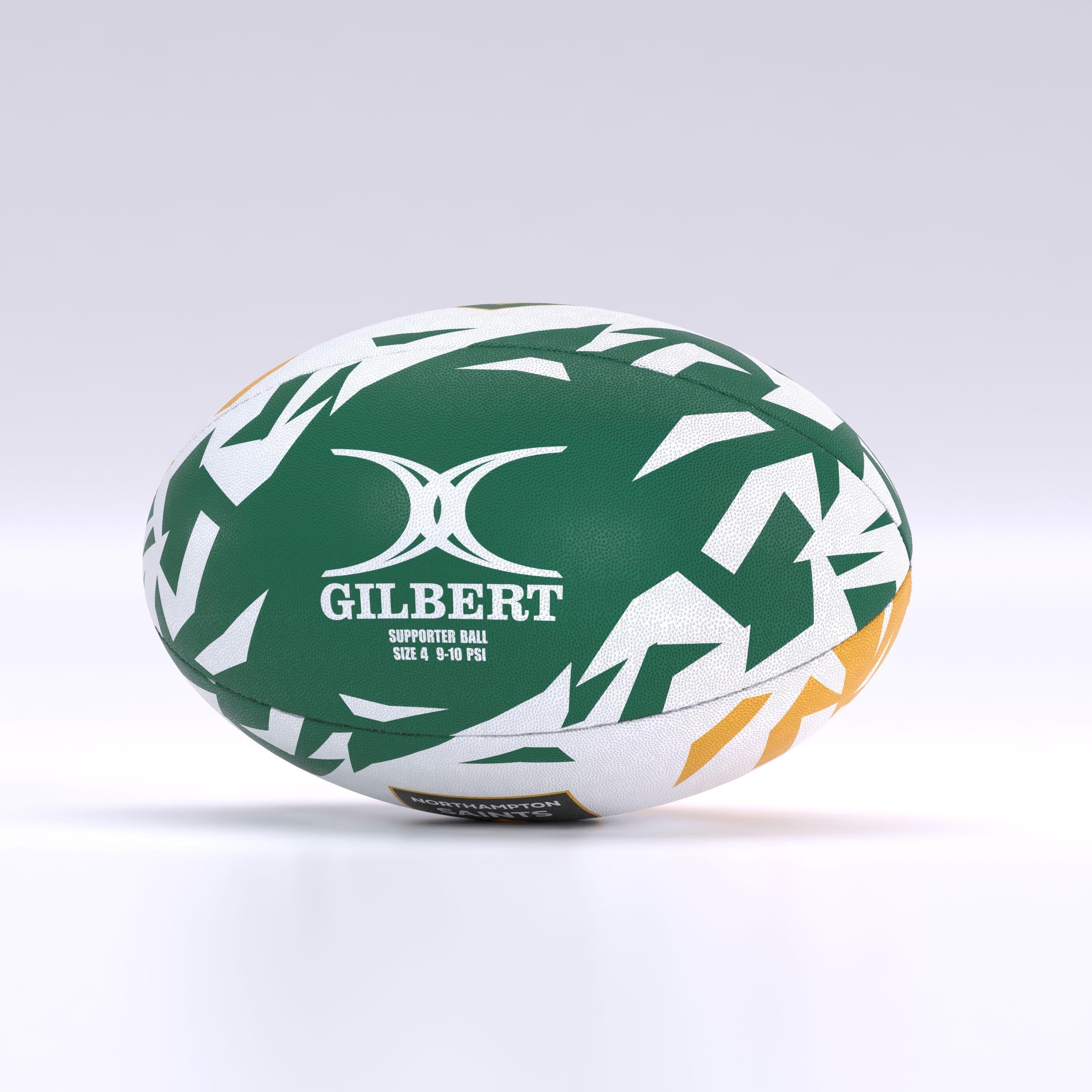 gilbert-rugby-northampton-saints-supporter-ball-pallone-misura-4-5 image 8