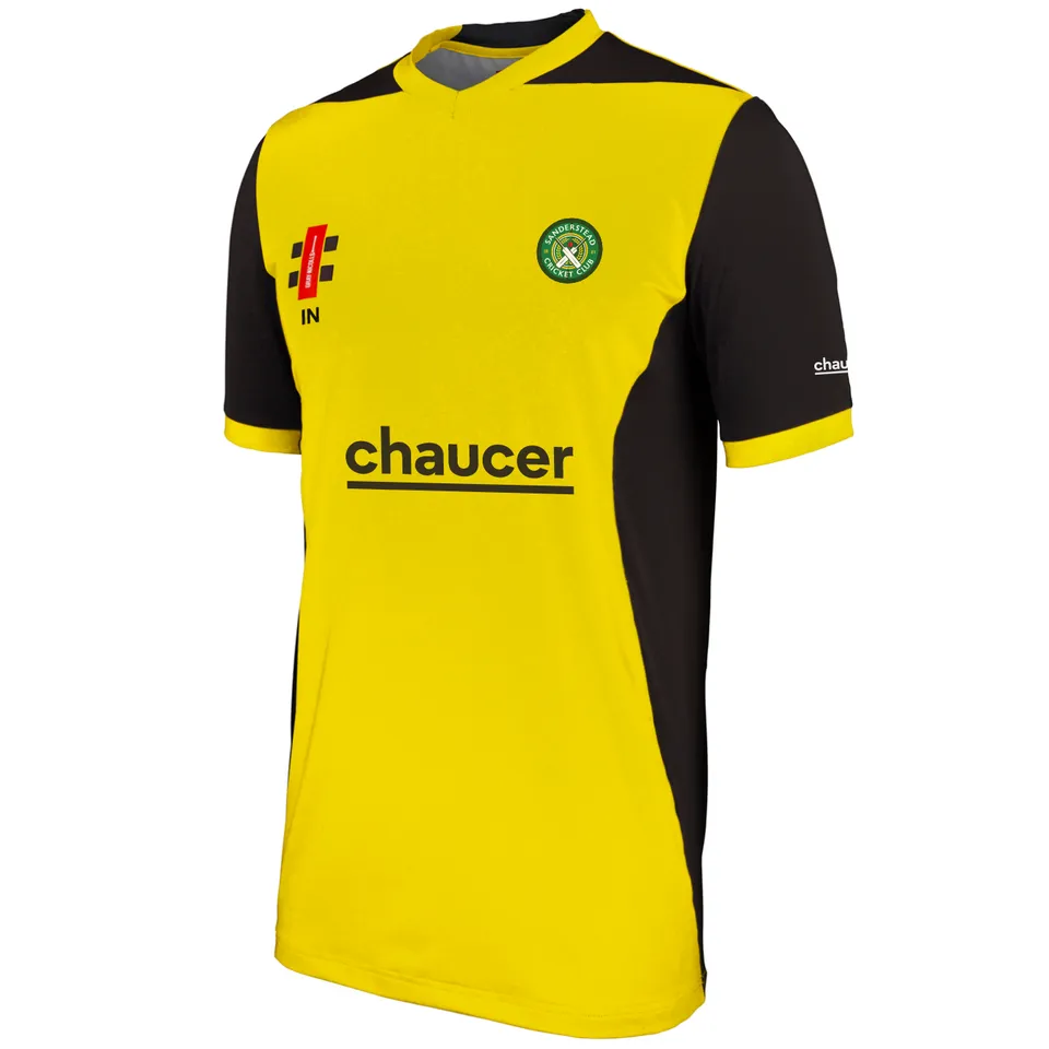 gray-nicolls-sanderstead-cc-pro-performance-t20-maglia-s-s-adulti-giallo-nero image 1