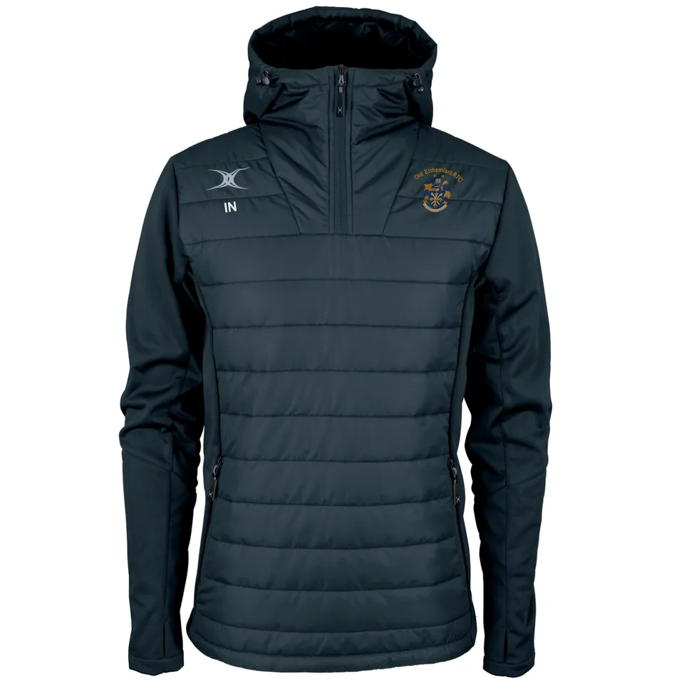 gilbert-rugby-old-elthamians-rfc-senior-pro-active-giacca-quarter-zip-blu-navy-s image 1