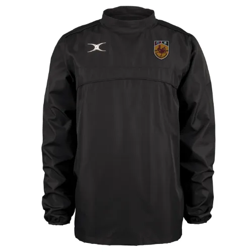 gilbert-rugby-photon-giacca-warm-up-harrogate-rufc-uomo-nera image 1