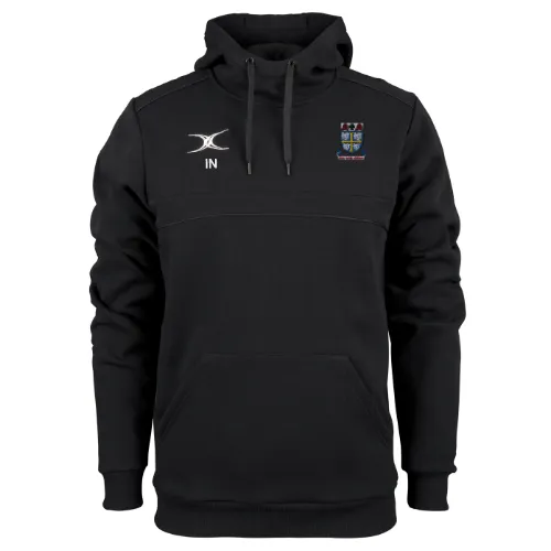 gilbert-rugby-university-college-rugby-uomo-felpa-con-cappuccio-photon-nera image 1
