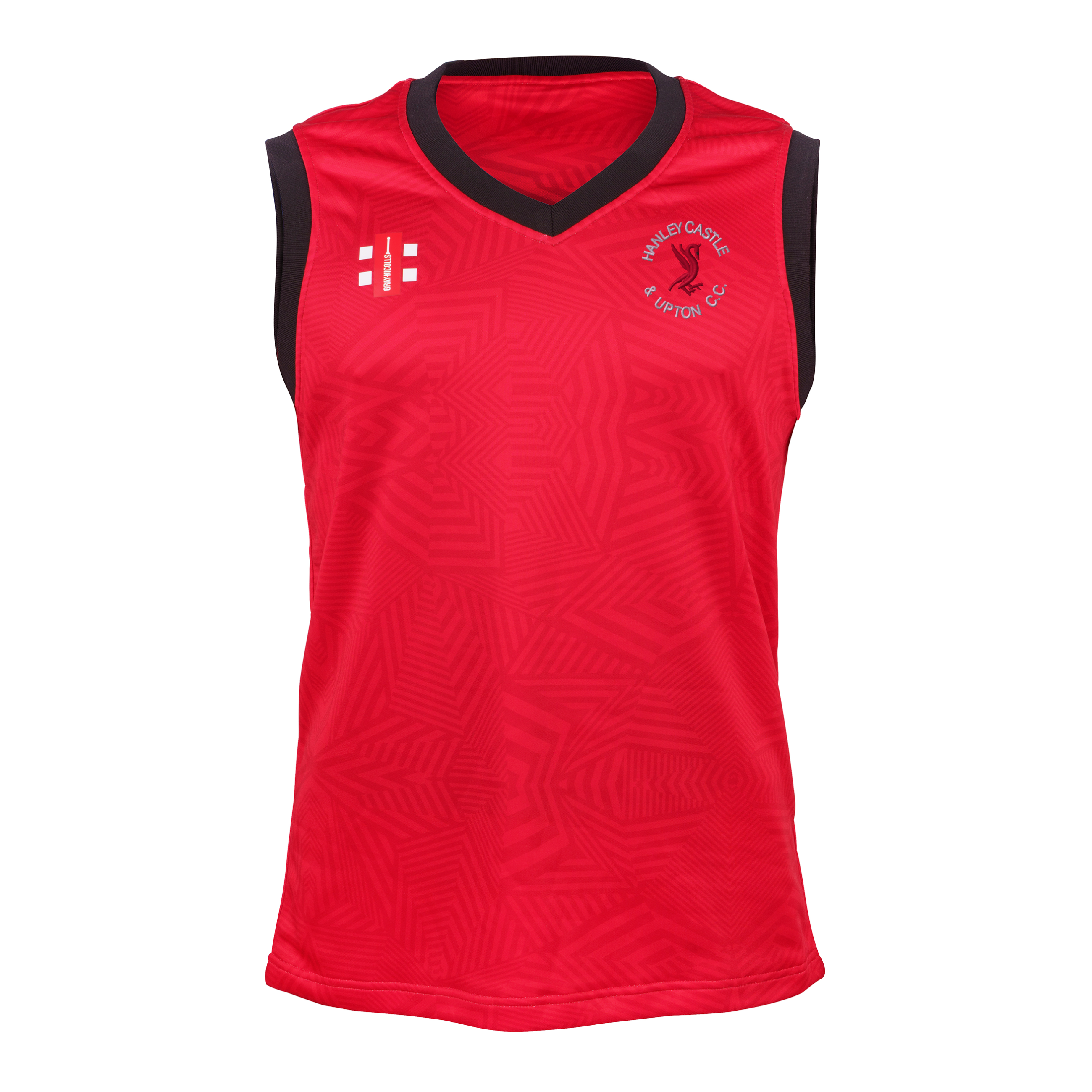 gray-nicolls-hanley-castle-upton-cc-junior-pro-t20-slipover-rosso image 1