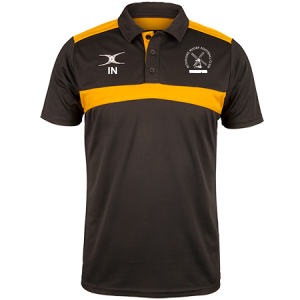 gilbert-rugby-ditchling-rfc-photon-polo-adulto-nero-oro image 1