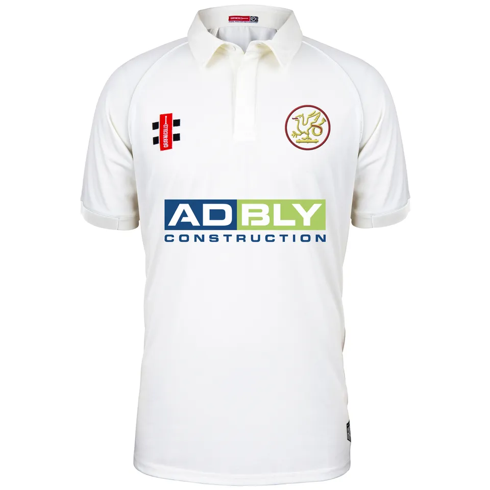 gray-nicolls-wivenhoe-town-cc-junior-matrix-v2-maglia-s-s-avorio image 1