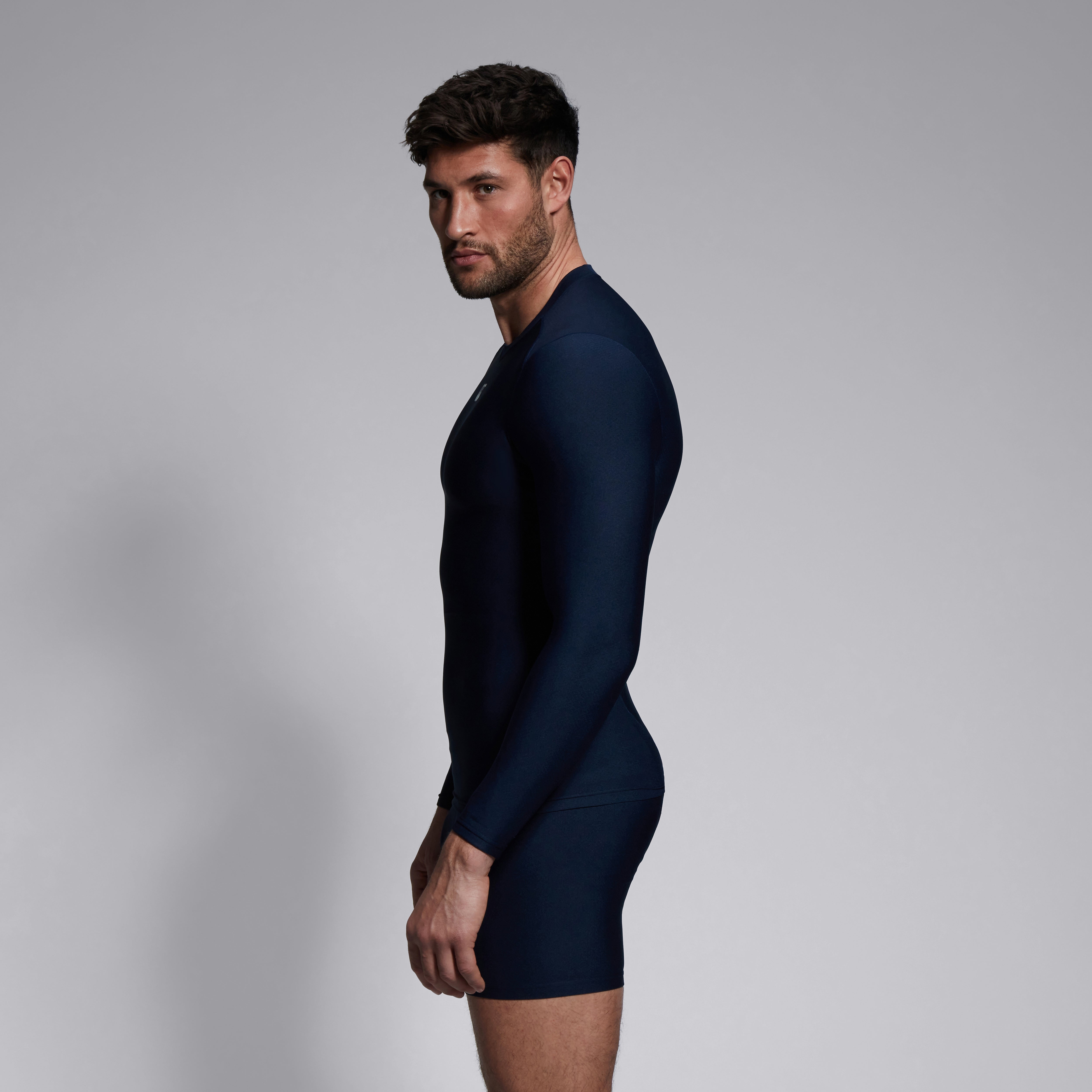 canterbury-thermoreg-maglia-termica-manica-lunga-uomo-blu-navy image 2