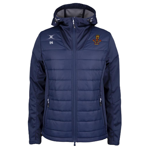 gilbert-rugby-pro-active-giacca-full-zip-unisex-medway-rfc-blu-navy-scuro image 1