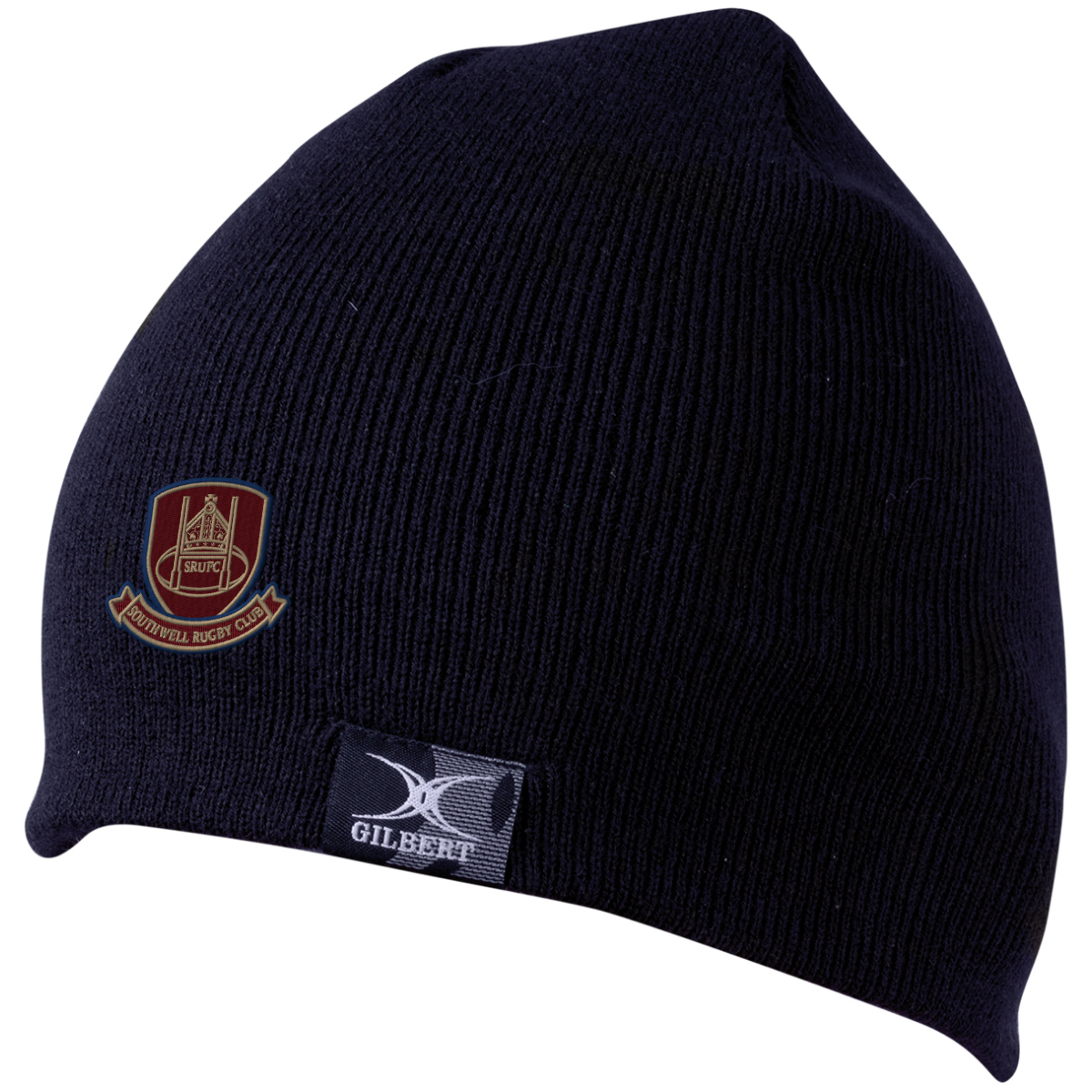 gilbert-rugby-southwell-rufc-cappello-beanie-adulto-blu-navy image 1