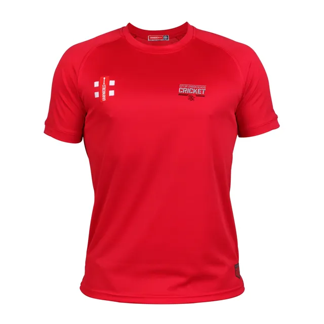 gray-nicolls-city-of-london-school-cricket-matrix-v2-t-shirt-junior-rossa-manica image 1