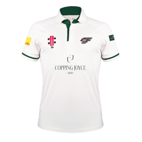 gray-nicolls-pro-performance-v3-maglia-s-s-senior-finchley-cc-ivory-green image 1