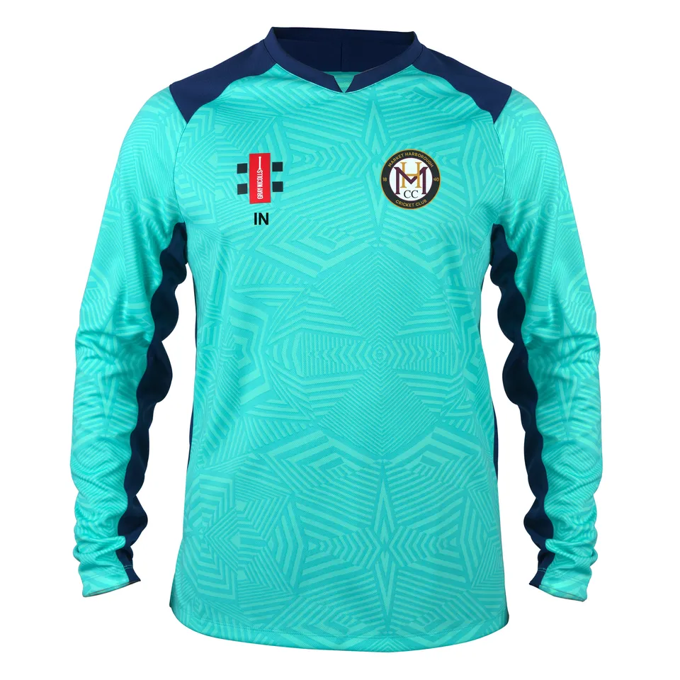 gray-nicolls-market-harborough-maglia-pro-t20-manica-lunga-nero-navy-senior image 1