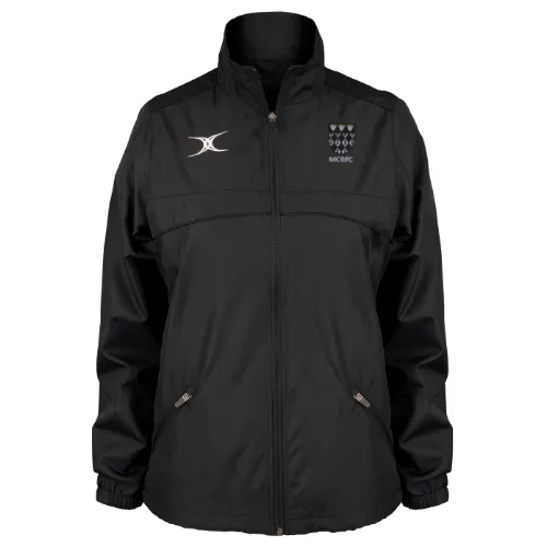 gilbert-rugby-magdalen-college-giacca-donna-photon-full-zip-nera image 1