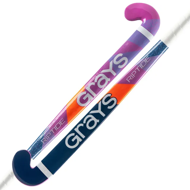 grays-riptide-ultrabow-mazza-da-hockey-junior-in-legno-rosa-blu image 1