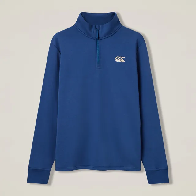 canterbury-open-hem-felpa-1-4-zip-uomo-blu image 1