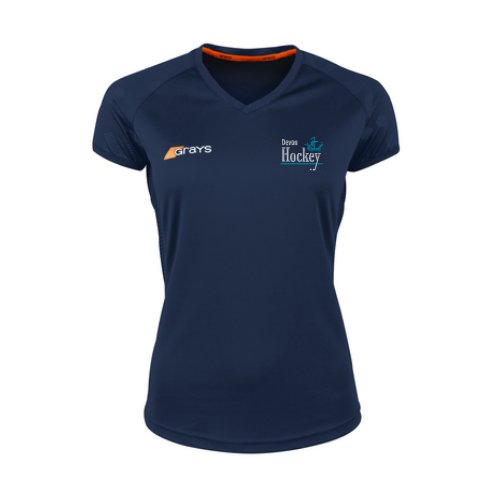 grays-apex-650-maglia-hockey-bambino-devon-hockey-association-blu-navy-scuro-jun image 1