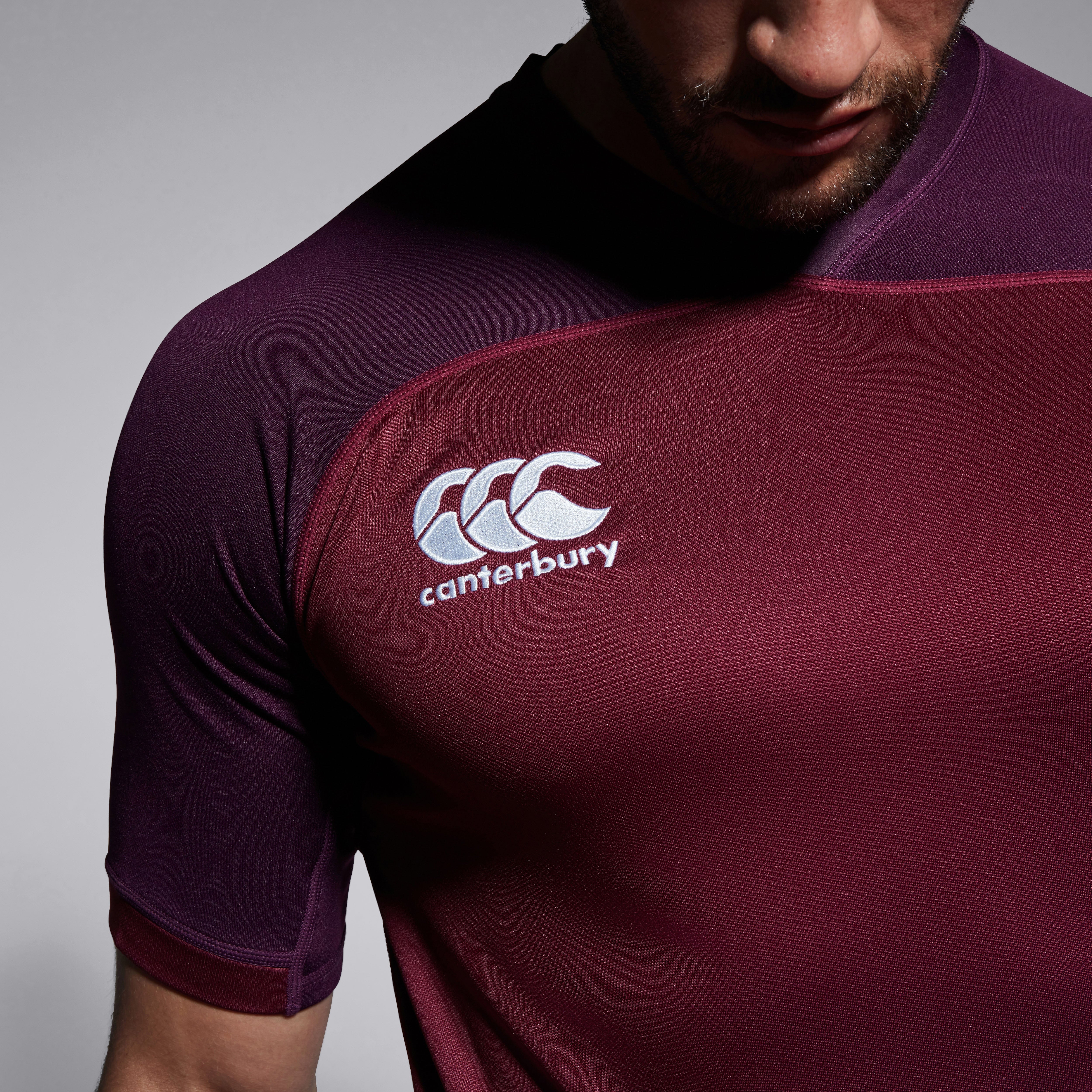 canterbury-vapodri-evader-jersey-uomo-bordeaux image 5