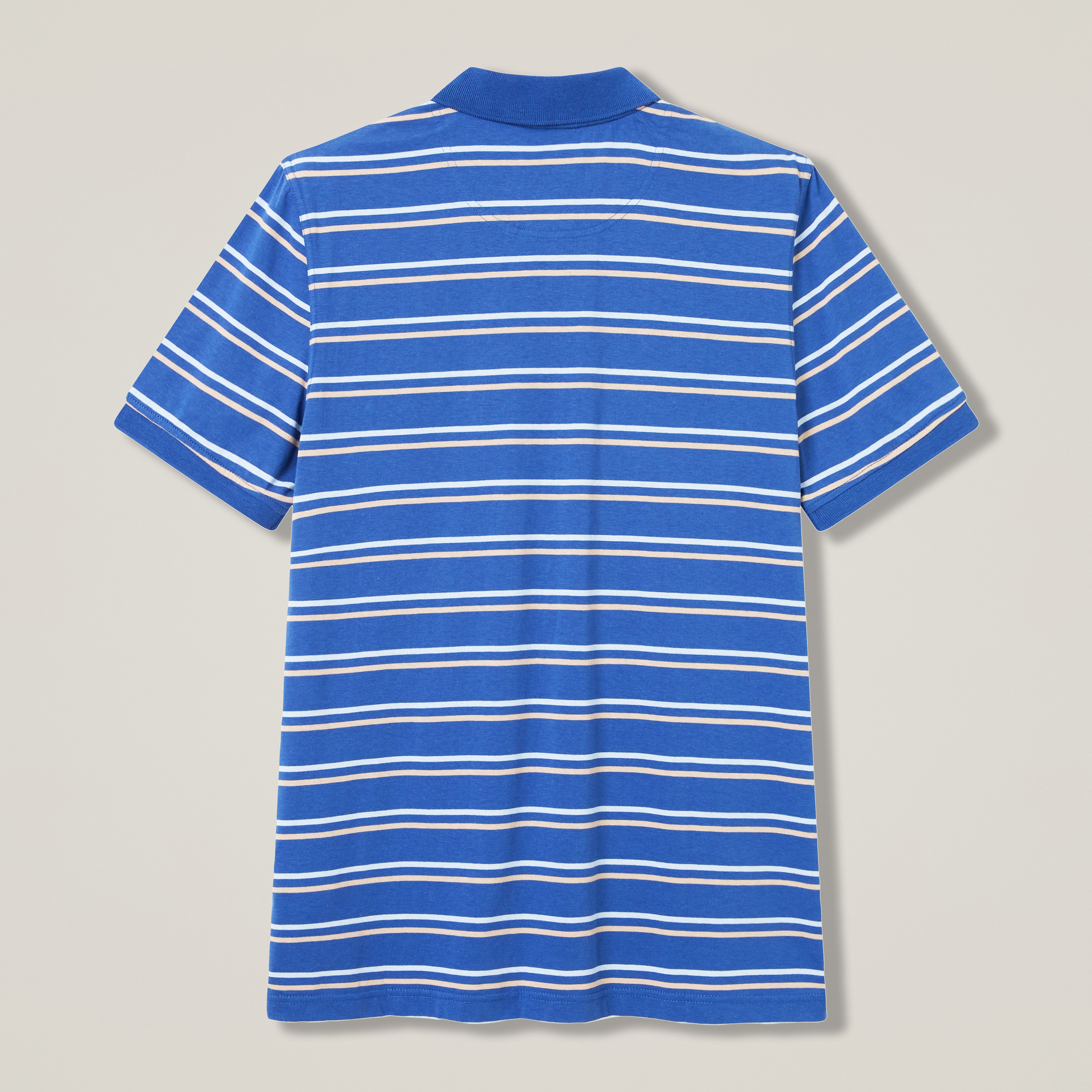 canterbury-club-yarn-dye-stripe-polo-uomo-nera-manica-corta image 4