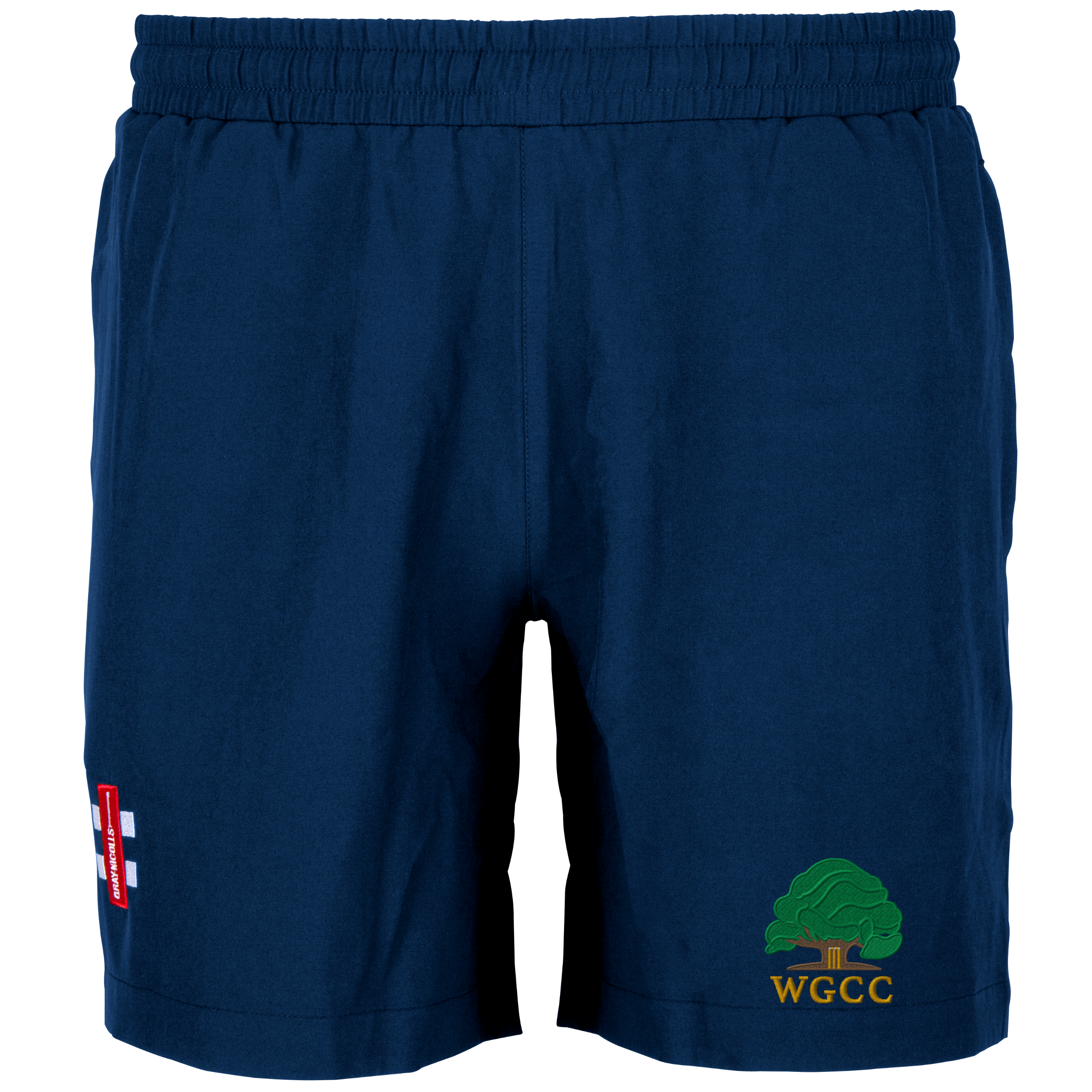 gray-nicolls-velocity-shorts-wisborough-green-cc-junior-navy-pantaloncini-cricke image 1
