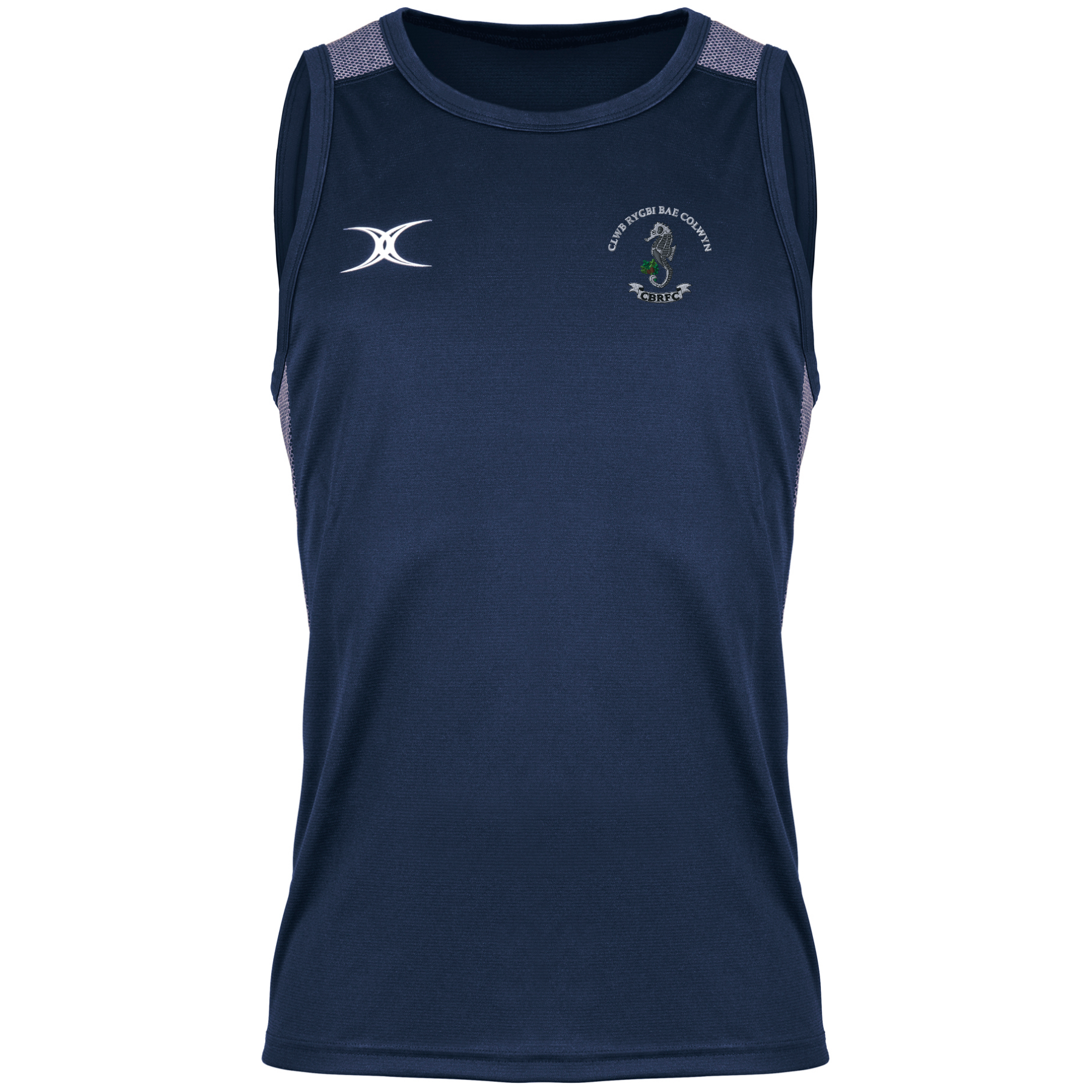gilbert-rugby-pro-canotta-training-uomo-colwyn-bay-rfc-senior-blu-navy image 1