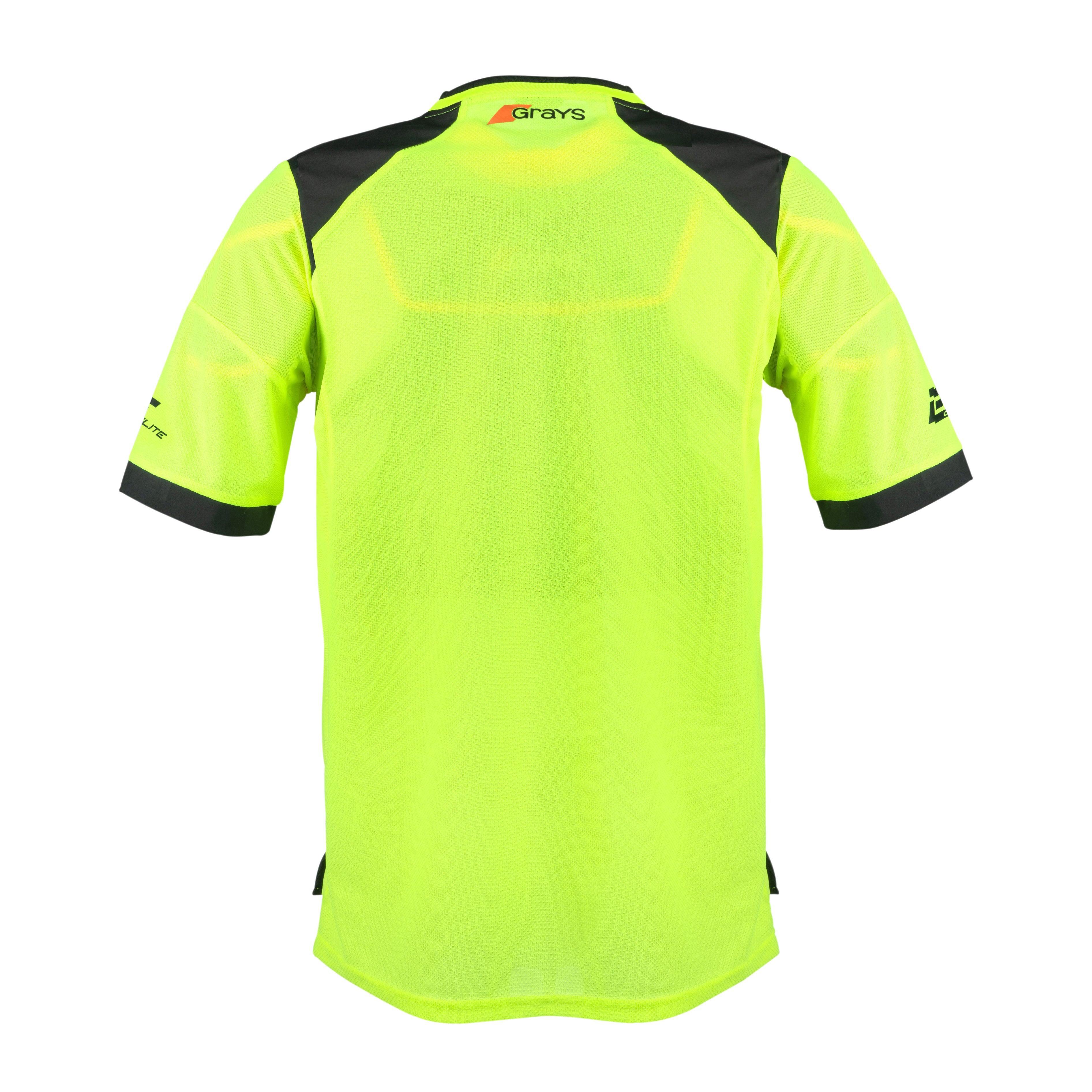 smock-portiere-hockey-grays-elite-pro-gk-junior-nero-giallo-fluo image 2
