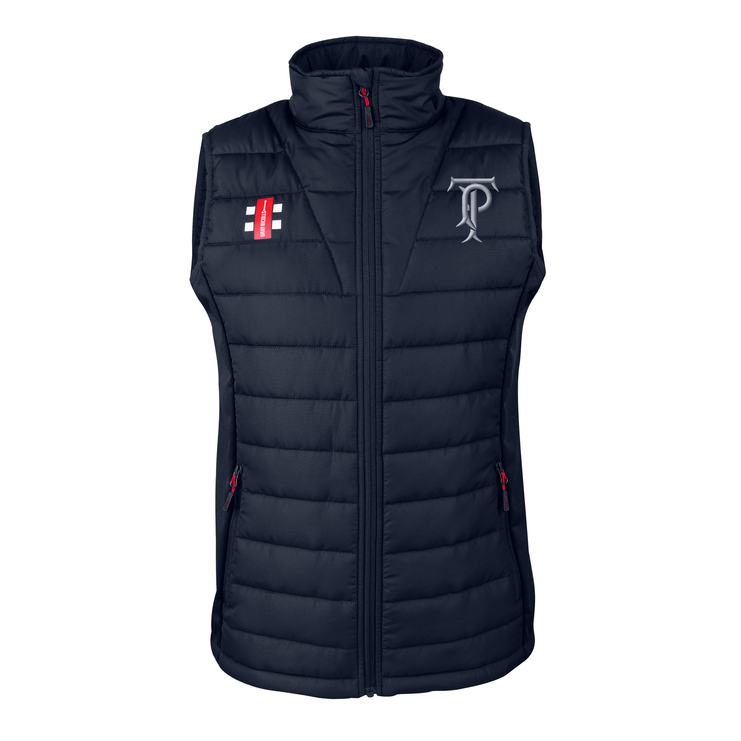 gray-nicolls-tendring-park-cc-pro-performance-gilet-bodywarmer-senior-black image 1