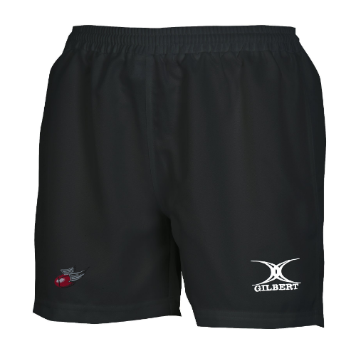 gilbert-rugby-orkney-rfc-saracen-ii-pantaloncini-match-donna-neri image 1