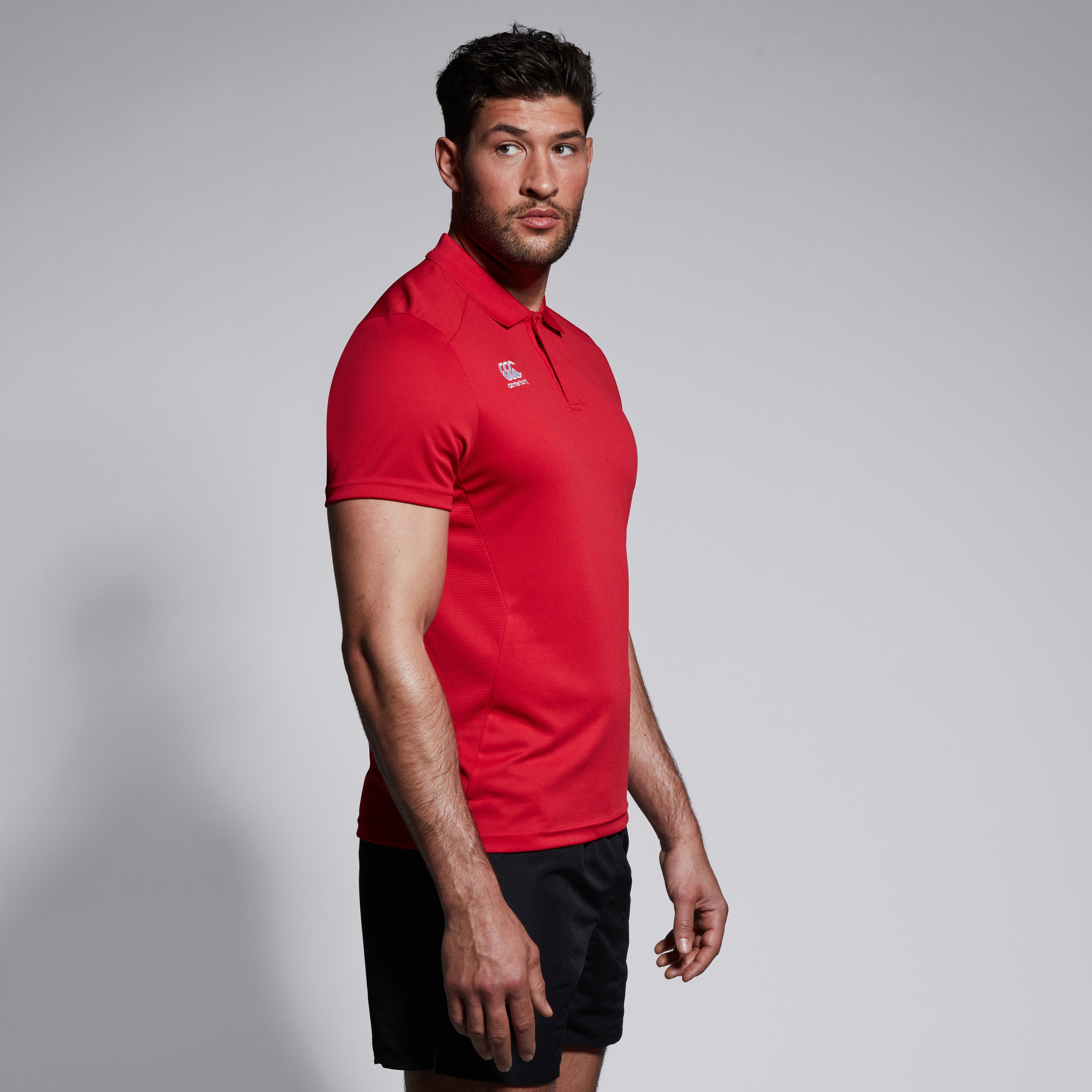 canterbury-club-dry-polo-uomo-rossa image 3