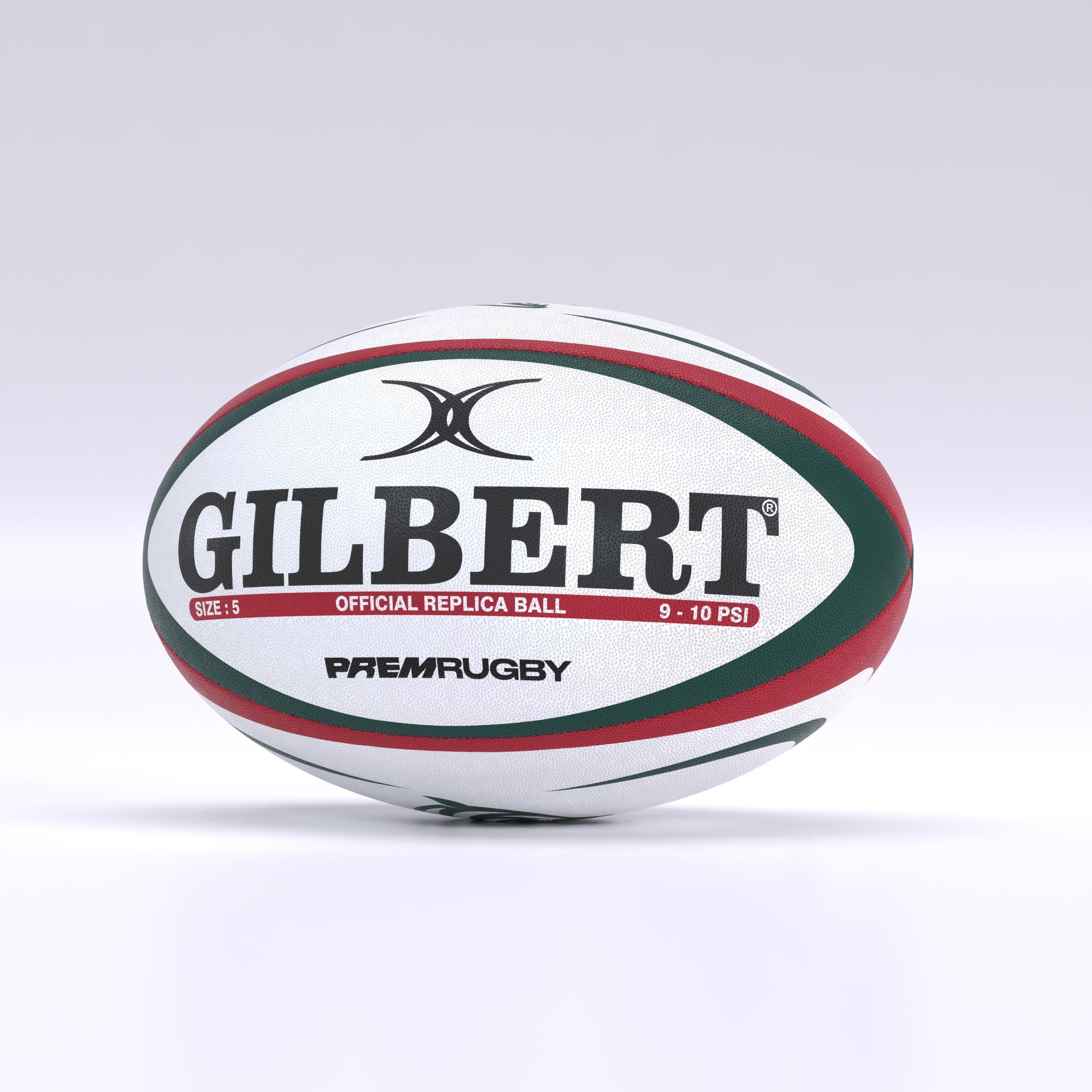 gilbert-rugby-leicester-tigers-replica-ball-pallone-rugby-replica image 2