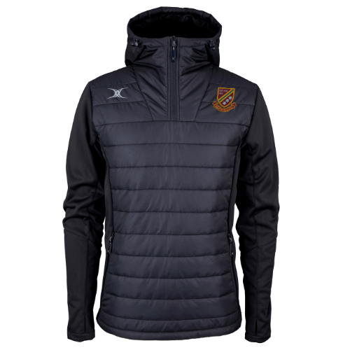 gilbert-rugby-heath-rufc-pro-active-quarter-zip-nera-giacca-uomo image 1