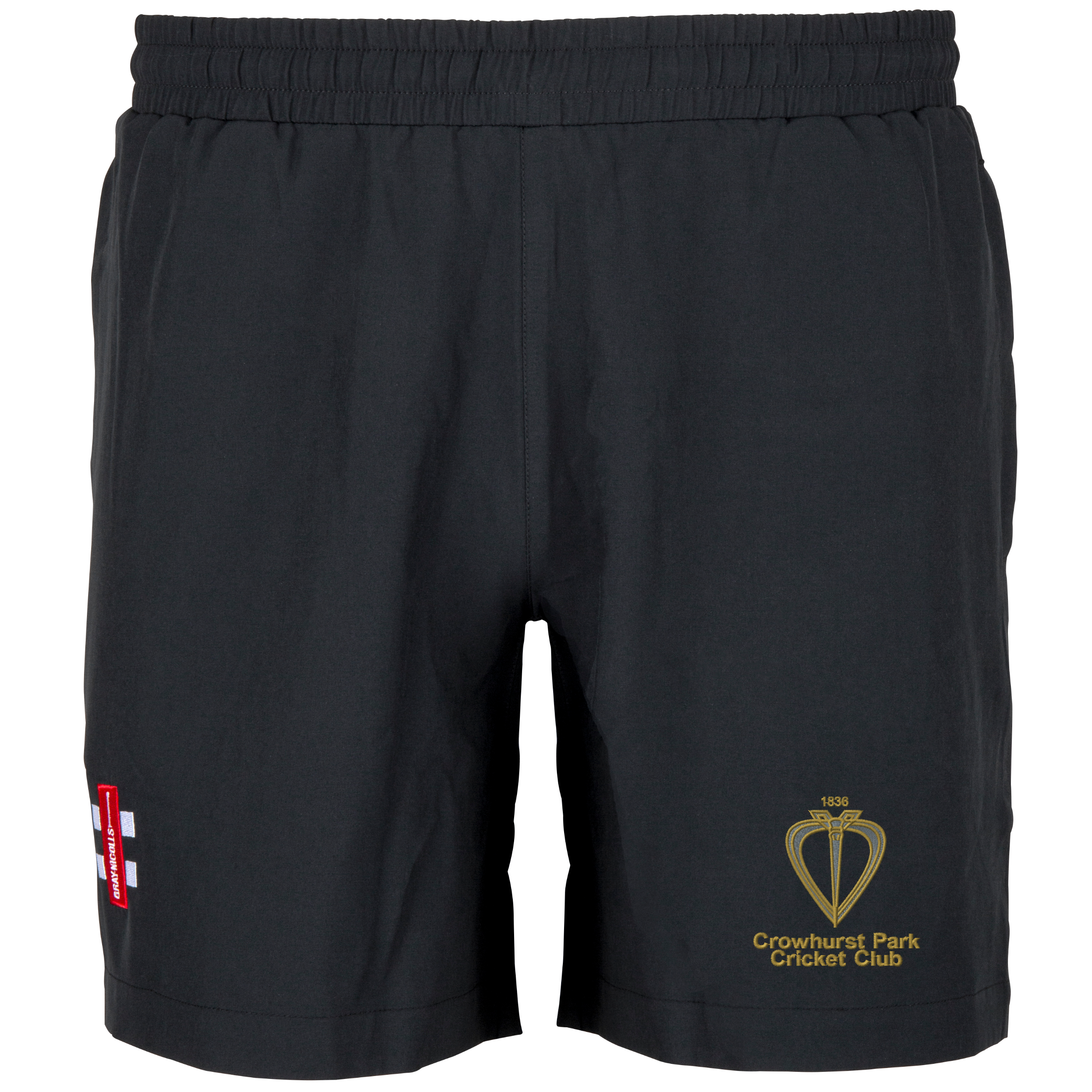 gray-nicolls-velocity-pantaloncini-cricket-senior-nero-crowhurst-park image 1