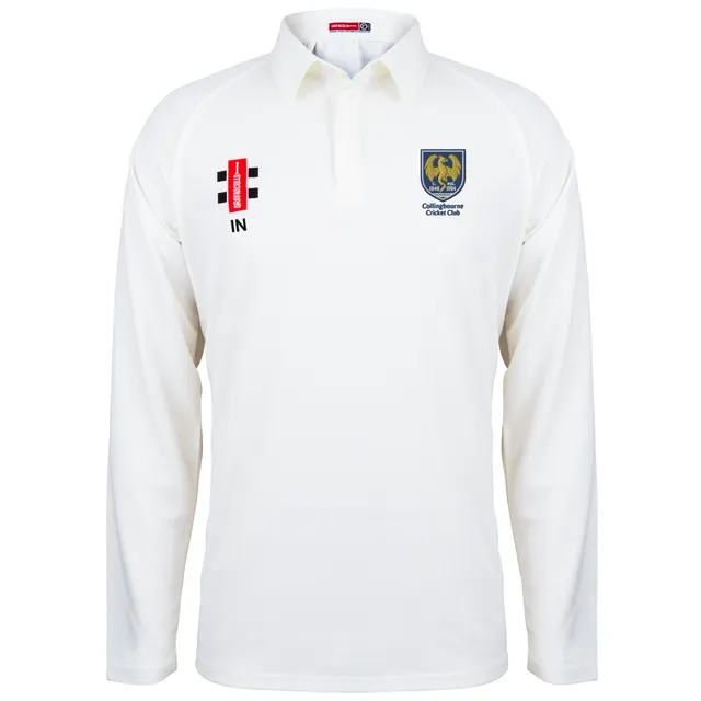 gray-nicolls-matrix-v2-maglia-cricket-manica-lunga-senior-collingbourne-cricket- image 1