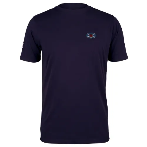 gilbert-rugby-murrayfield-wanderers-fc-quest-t-shirt-bambino-blu-navy image 1