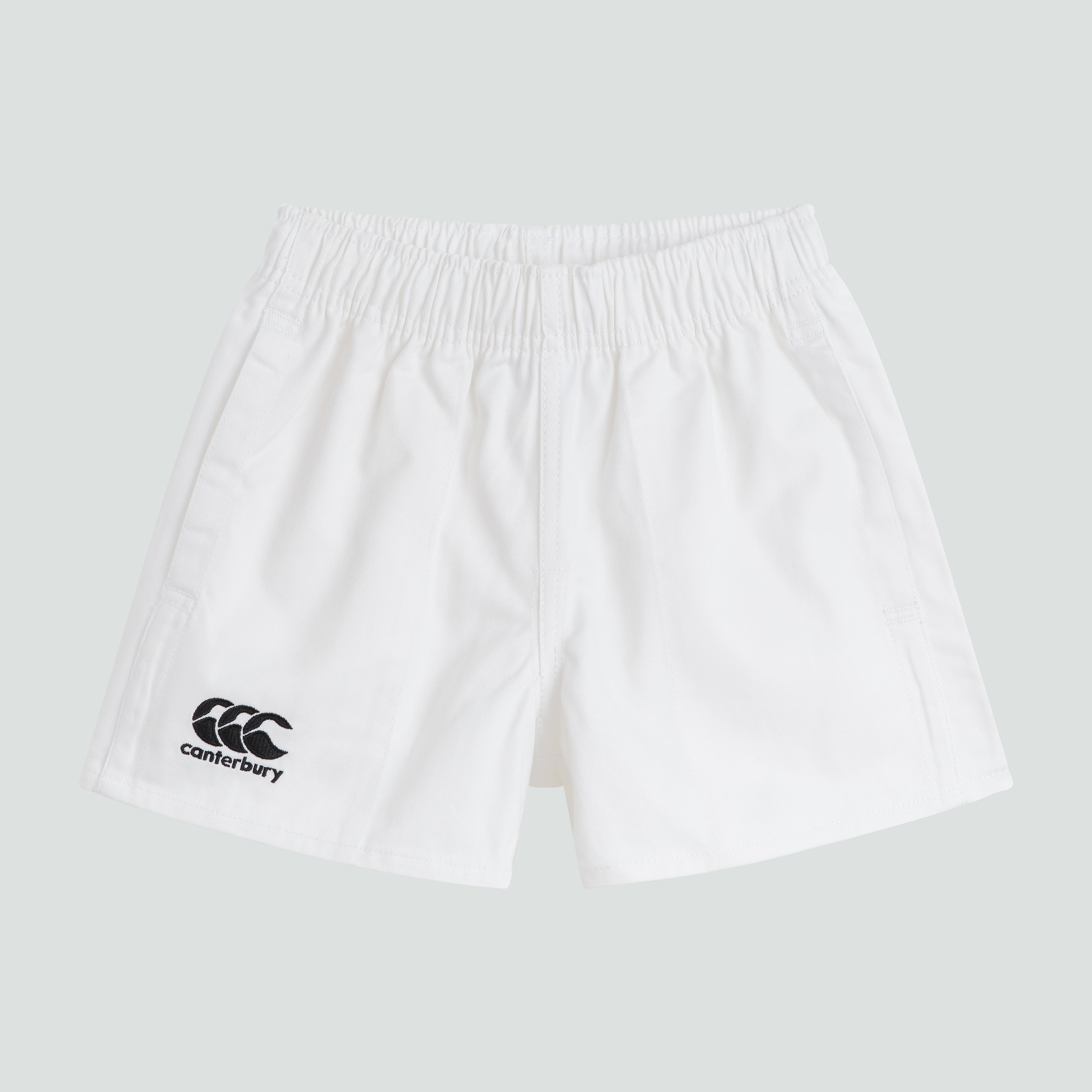 canterbury-professional-pantaloncino-rugby-cotone-junior-unisex-bianco image 3