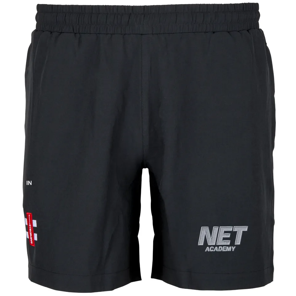 gray-nicolls-net-academy-junior-velocity-pantaloncini-black image 1