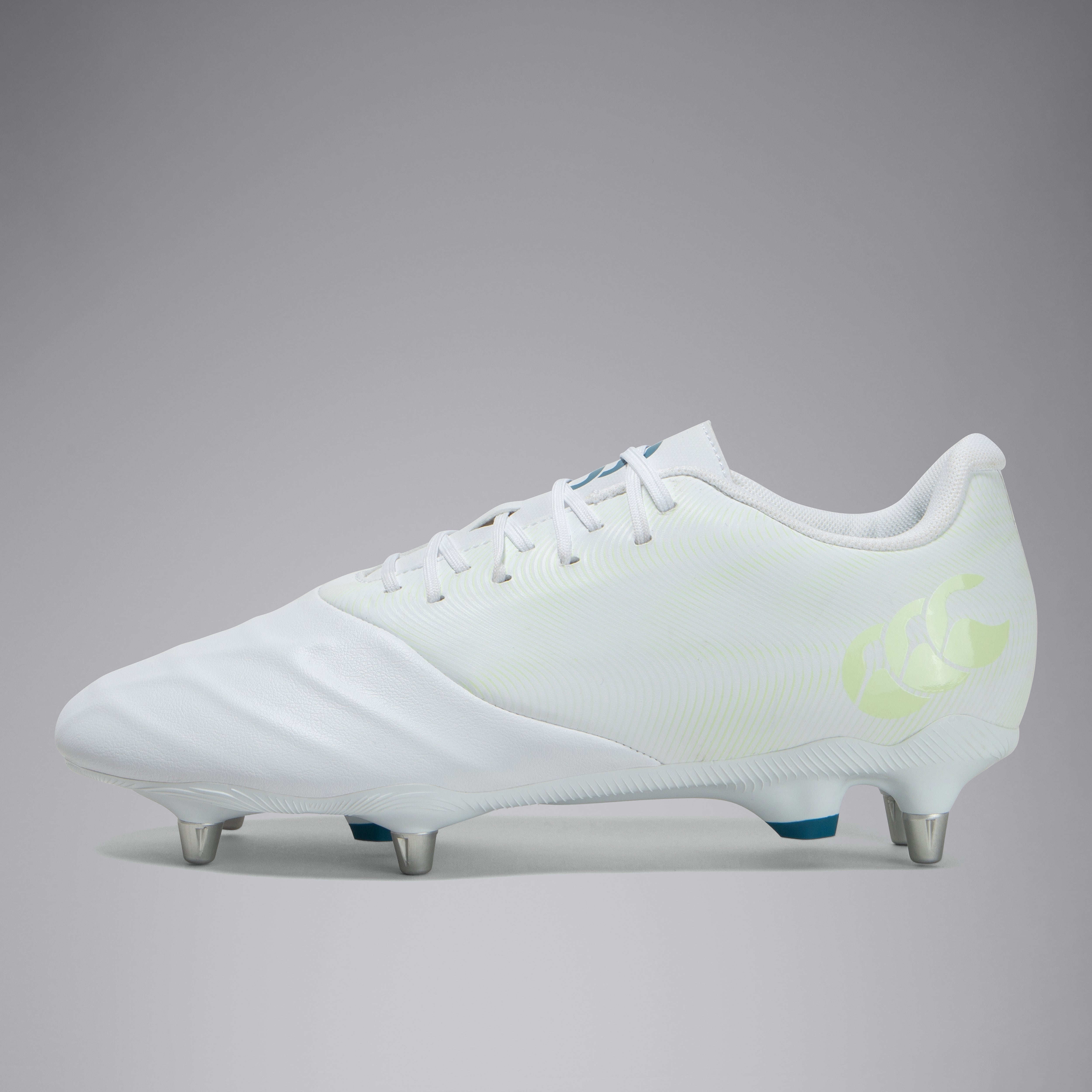 canterbury-phoenix-genesis-team-sg-adulto-white-yellow-scarpe-rugby image 1