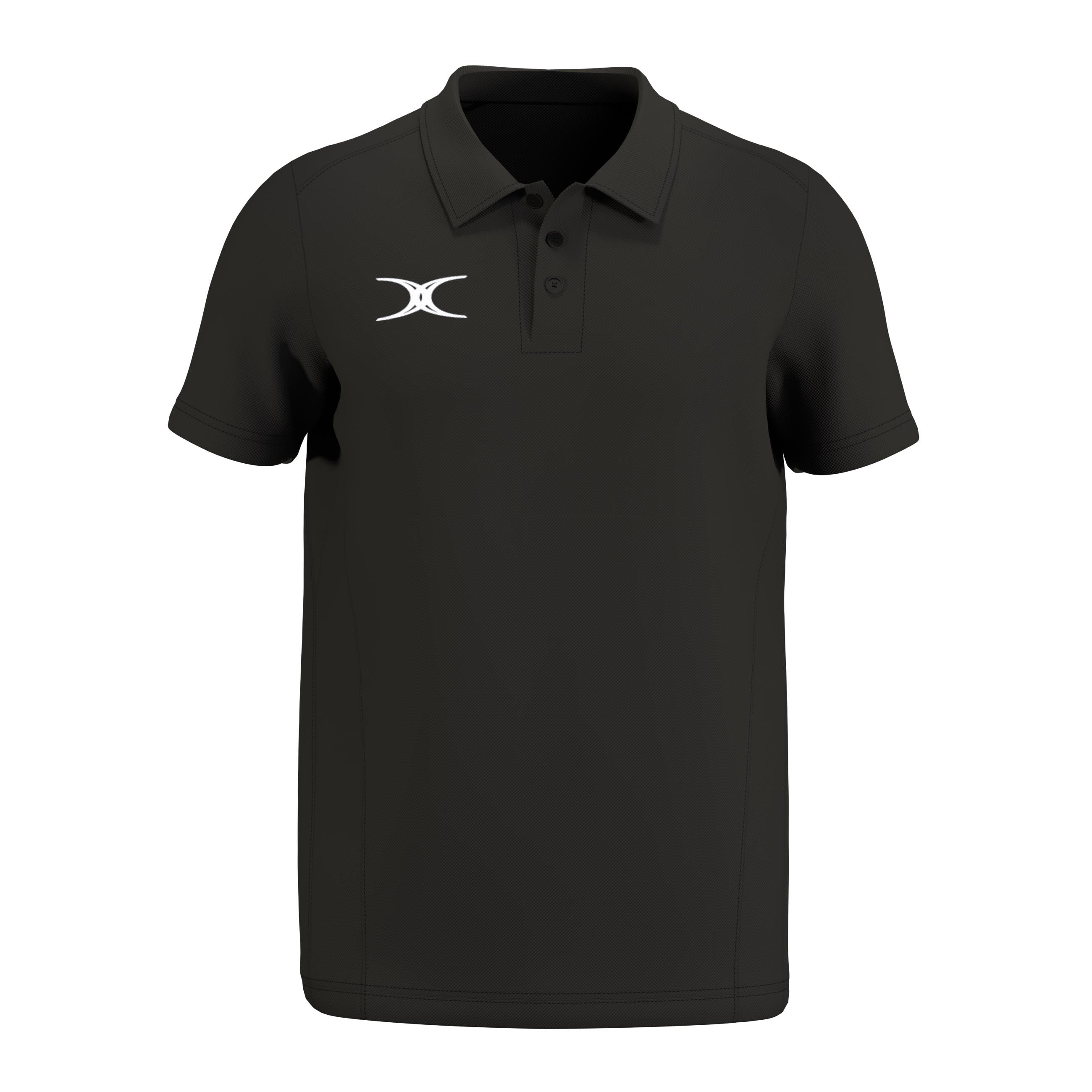 gilbert-rugby-atom-polo-uomo-manica-corta-nera image 2