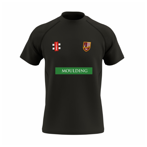 gray-nicolls-south-wilts-cricket-club-junior-black-gts-t-shirt-manica-corta image 1