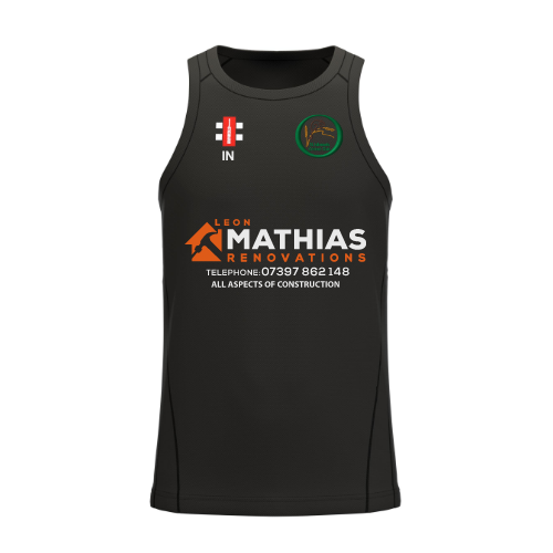 gray-nicolls-st-ishmaels-cc-senior-atom-canotta-allenamento-nera image 1