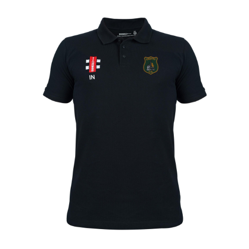 gray-nicolls-velocity-polo-manica-corta-crofty-holman-cc-senior-nero image 1
