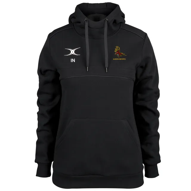 gilbert-rugby-andover-rfc-photon-hoodie-donna-nero image 1