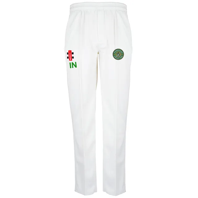 gray-nicolls-matrix-v2-pantaloni-cricket-senior-avorio-sanderstead-cc-ricamo image 1