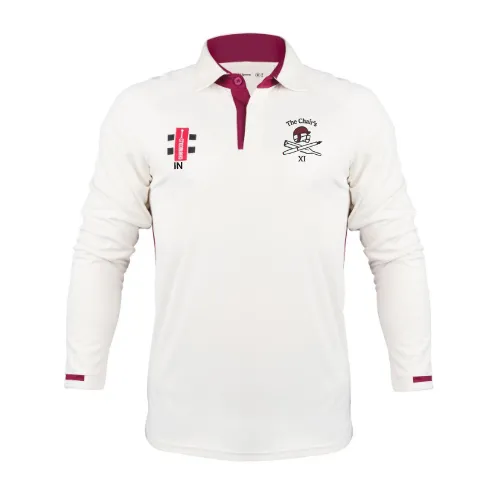 gray-nicolls-the-chairs-xi-pro-performance-v3-maglia-manica-lunga-senior-avorio- image 1
