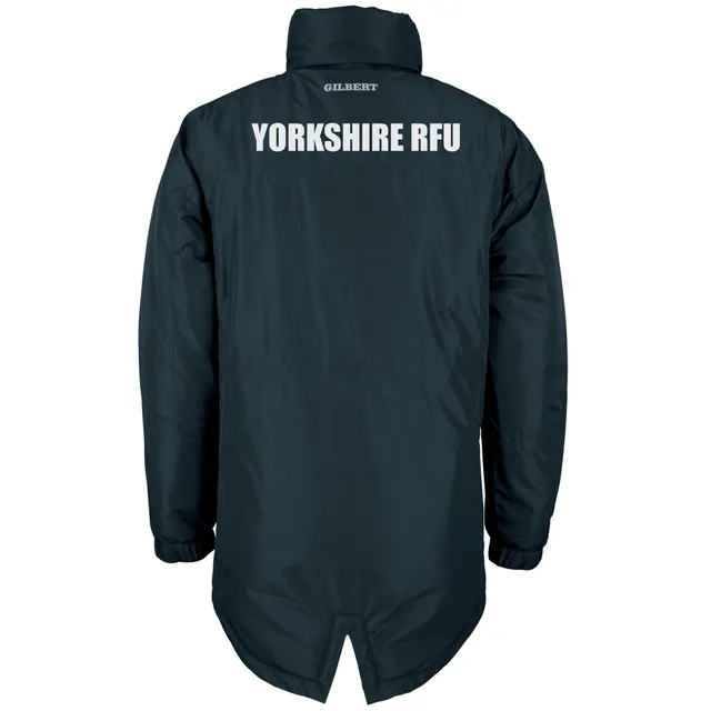 gilbert-rugby-yorkshire-rfu-pro-all-weather-jacket-blu-navy-allenatori-adulto image 1