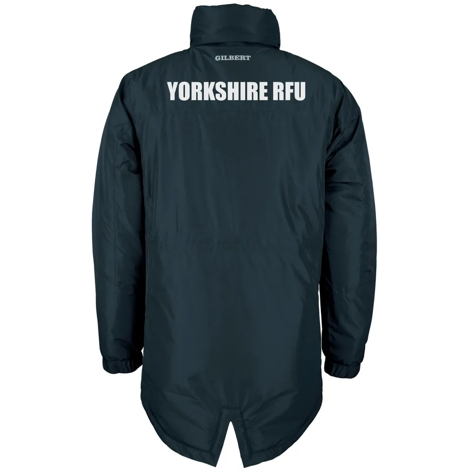 gilbert-rugby-yorkshire-rfu-pro-all-weather-jacket-blu-navy-allenatori-adulto image 1