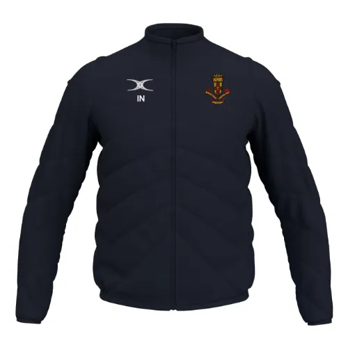 gilbert-rugby-giacca-full-zip-gts-senior-medway-rfc-blu-navy-imbottita image 1