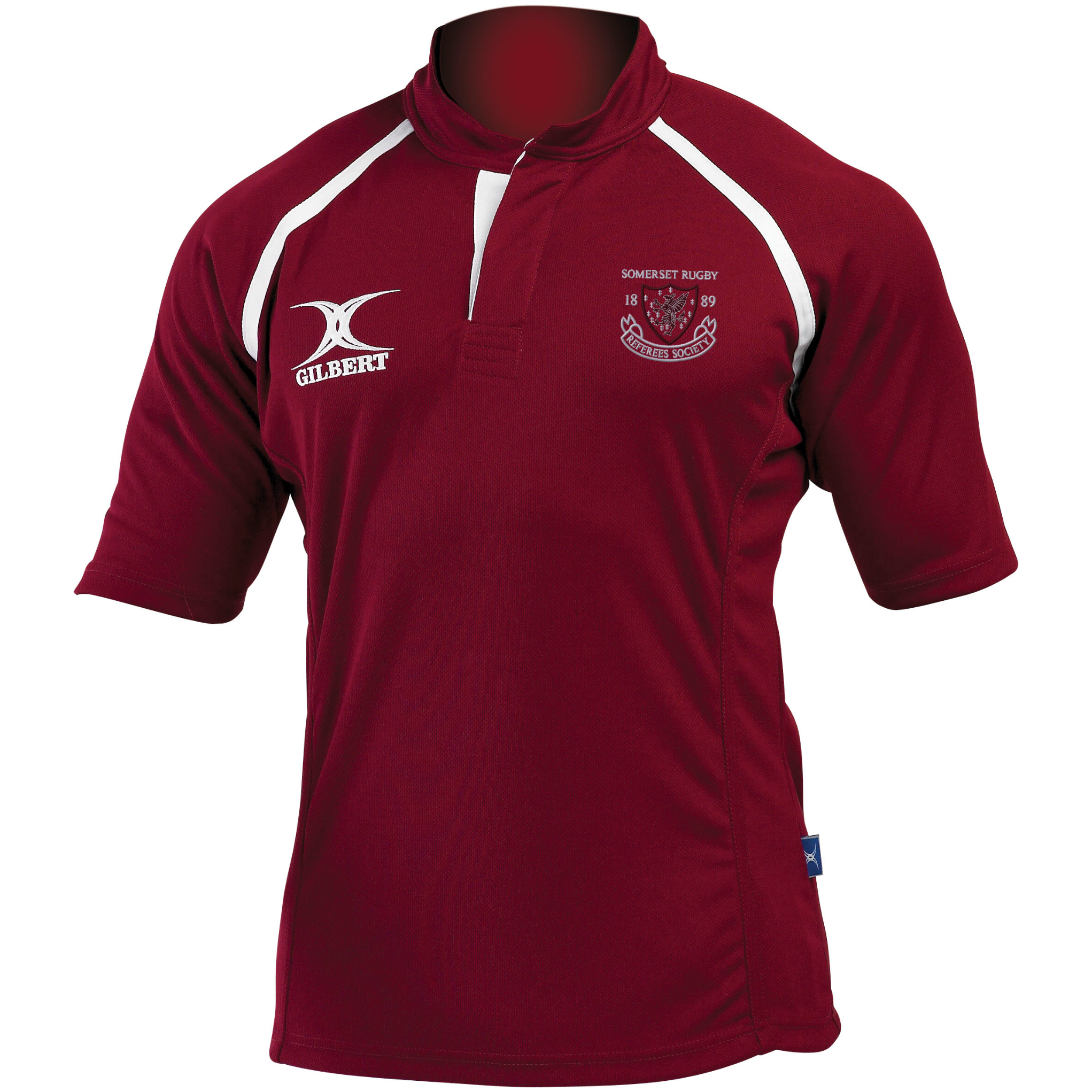 gilbert-rugby-somerset-rugby-referees-society-senior-maglia-arbitro-xact-ii-mono image 1