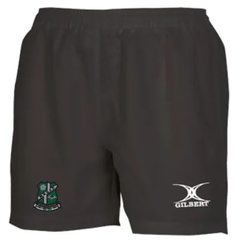 gilbert-rugby-wharfedale-rufc-saracen-v3-pantaloncini-gara-donna-neri image 1