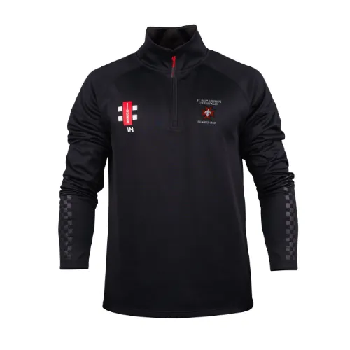 gray-nicolls-st-mary-redcliffe-pro-thermo-pile-senior-nero image 1