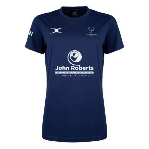 gilbert-rugby-north-ribblesdale-rfc-photon-ii-t-shirt-manica-corta-dark-navy-jun image 1
