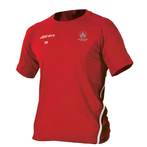 grays-marlborough-hc-g650-maglia-gara-uomo-rosso-bianco image 1