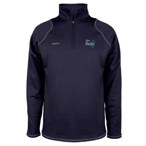 grays-quest-ii-pile-1-4-zip-senior-blu-navy-scuro-devon-hockey image 1